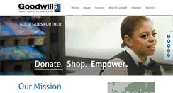 Desktop Screenshot of mokangoodwill.org